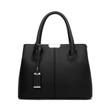 Bolsa Feminina de Couro Preta