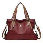 Bolsa Feminina de Couro Legítimo Atena
