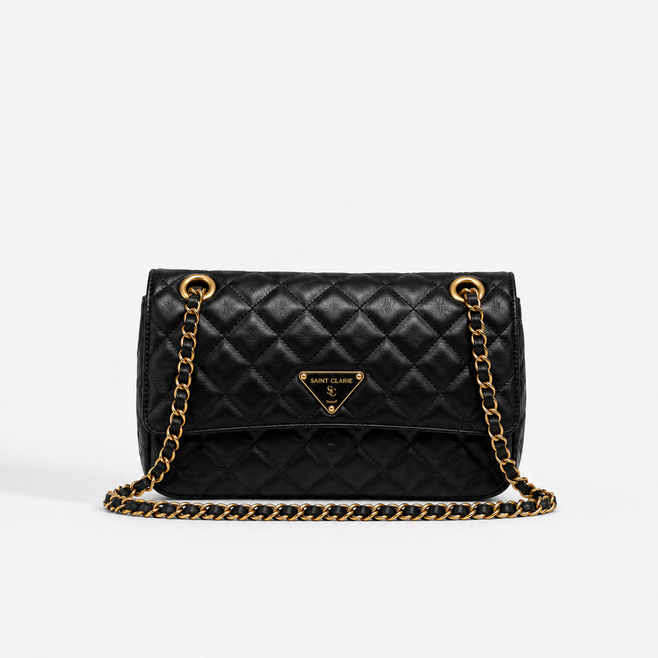 Bolsa Margot Classic Média de Couro