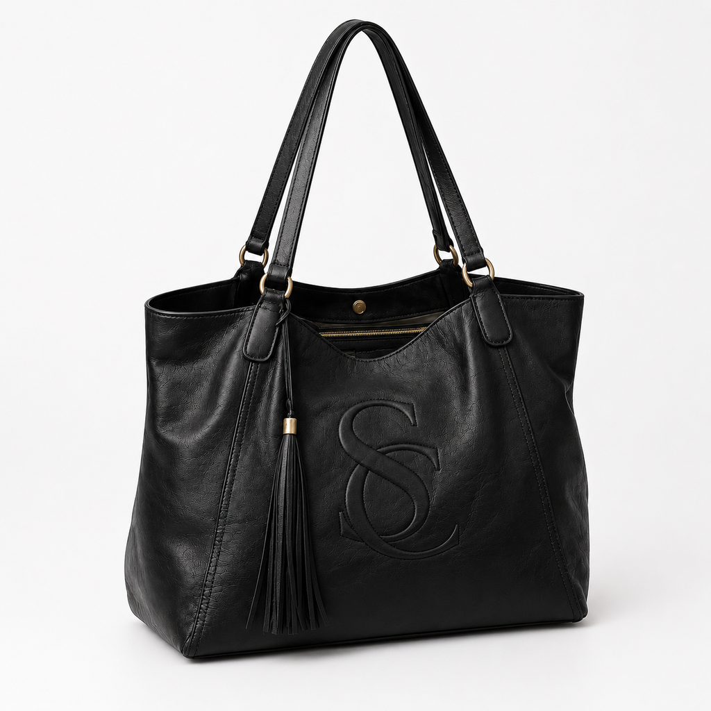 Bolsa Tote Aurora Grande em Couro Premium