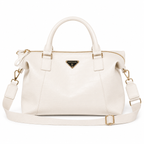 Bolsa Grande de Couro Croco Lauren