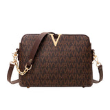 Bolsa Marrom Xadrez
