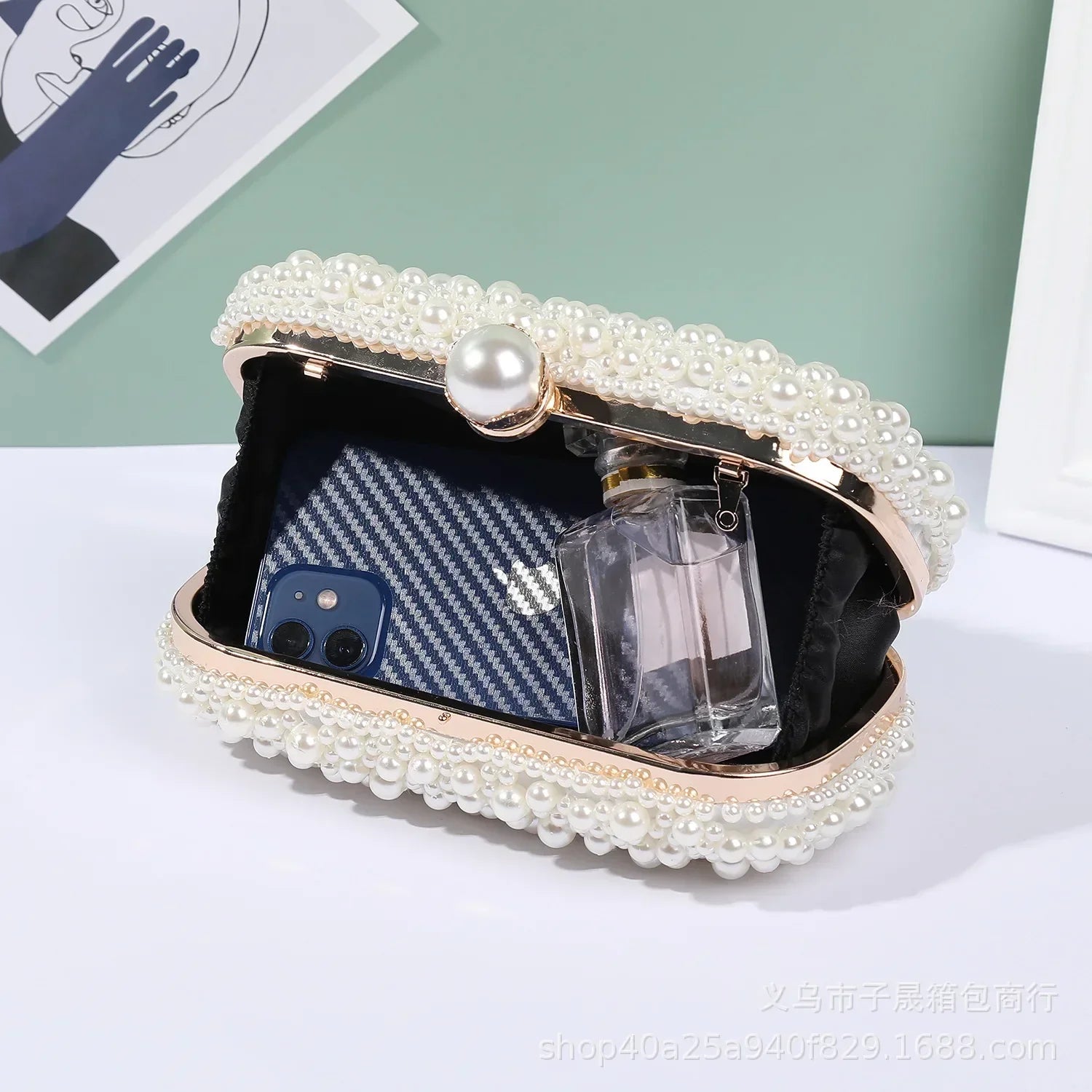 Bolsa Feminina Clutch Egland