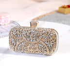 Bolsa Feminina Clutch Diamante