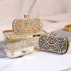 Bolsa Feminina Clutch Diamante