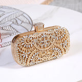 Bolsa Feminina Clutch Diamante
