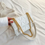 Bolsa Feminina Corrente Tiracolo Acolchoada