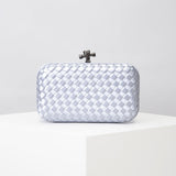 Clutch Prata Média