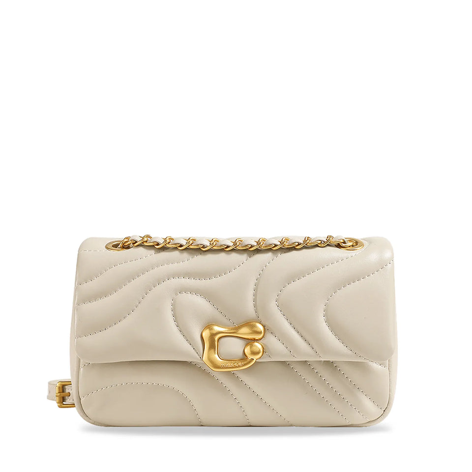 Bolsa Feminina Couro Legítimo Transversal Zayra